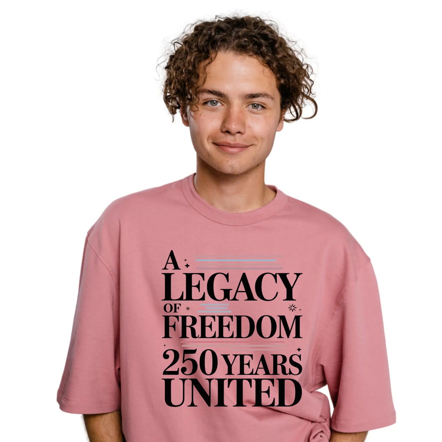 A Legacy of Freedom – 250 Years United T-Shirt | USA 250 Years Shirt | 4th of July 2026 Tee by Ortrends