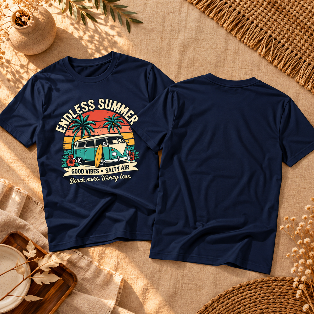 Endless Summer Vintage Surf Van Tee | Ortrends