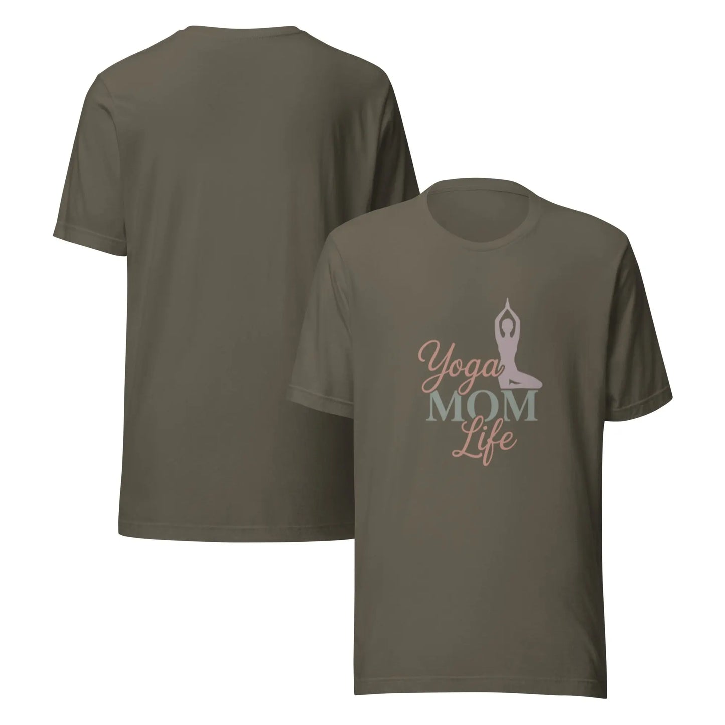Yoga Mom Life T-Shirt | Funny Yoga Mom Shirt for Moms Who Love Yoga by Ortrends