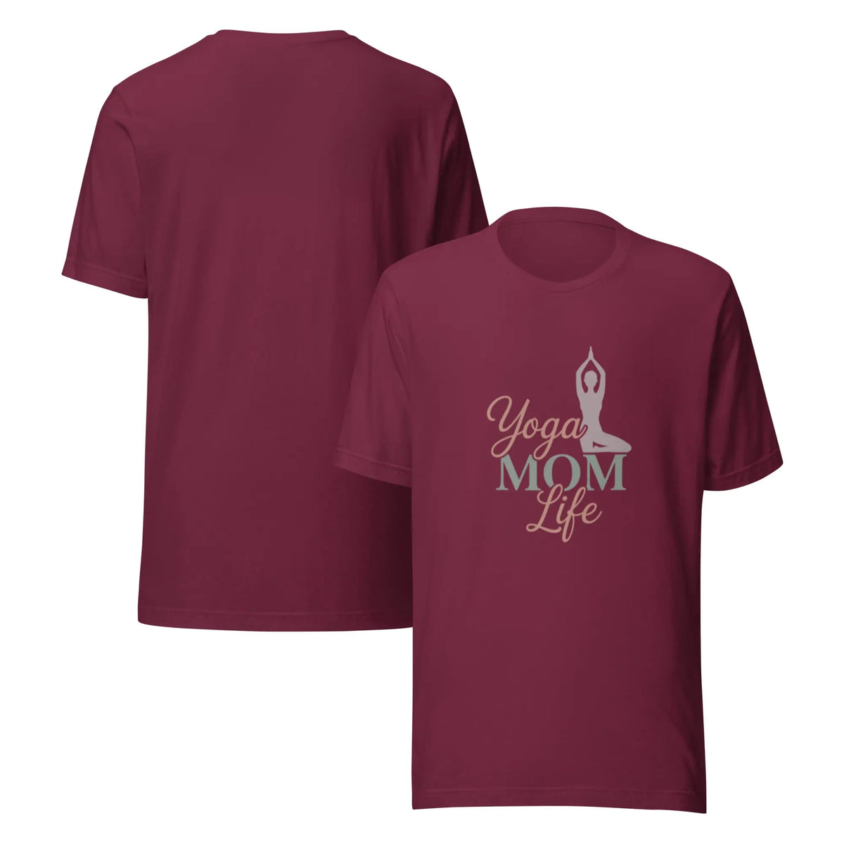 Yoga Mom Life T-Shirt | Funny Yoga Mom Shirt for Moms Who Love Yoga by Ortrends