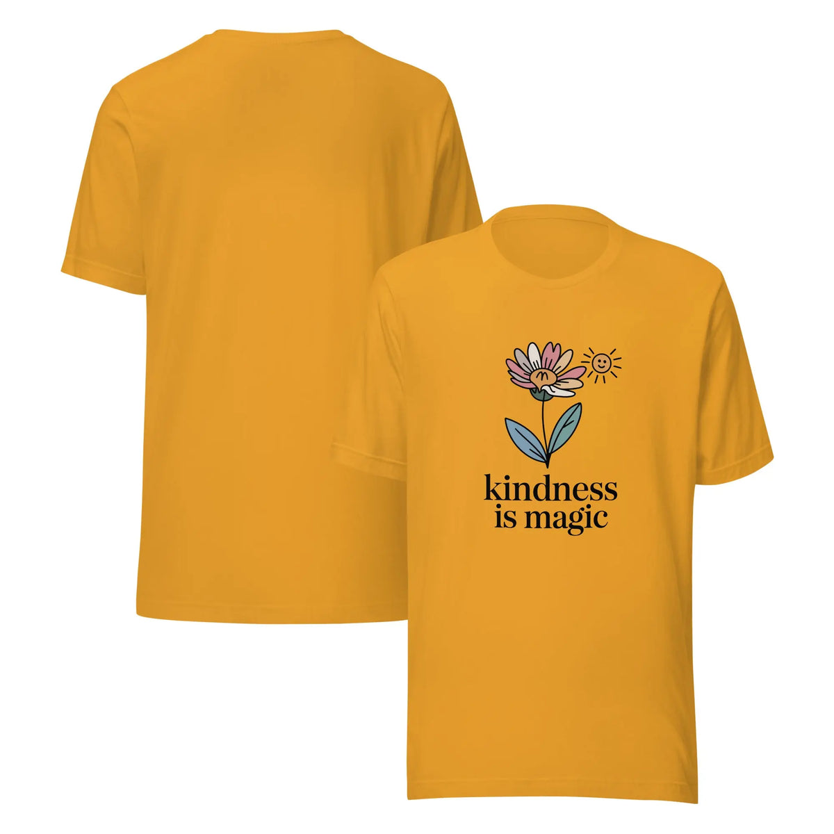 Kindness is Magic Unisex T-Shirt | Kindness Graphic Tee | Positive Message Tee by Ortrends