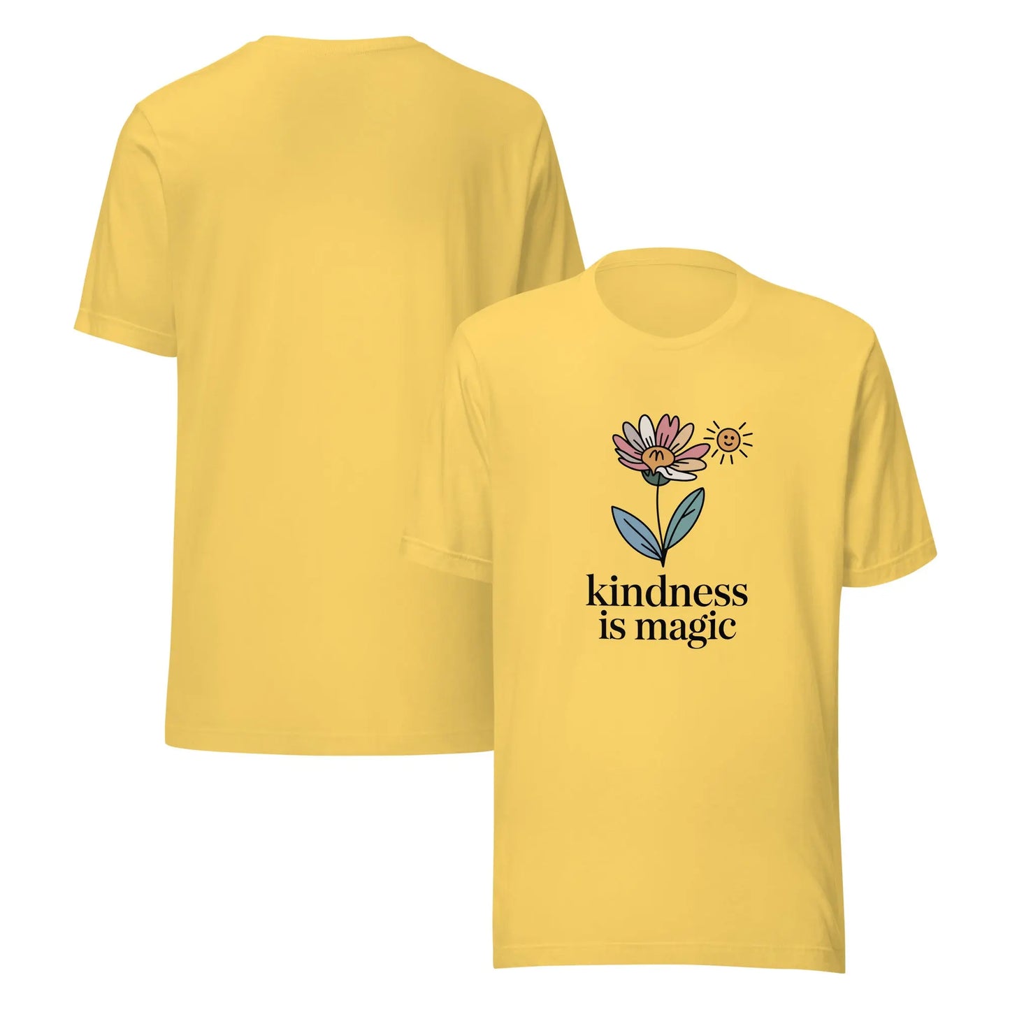 Kindness is Magic Unisex T-Shirt | Kindness Graphic Tee | Positive Message Tee by Ortrends