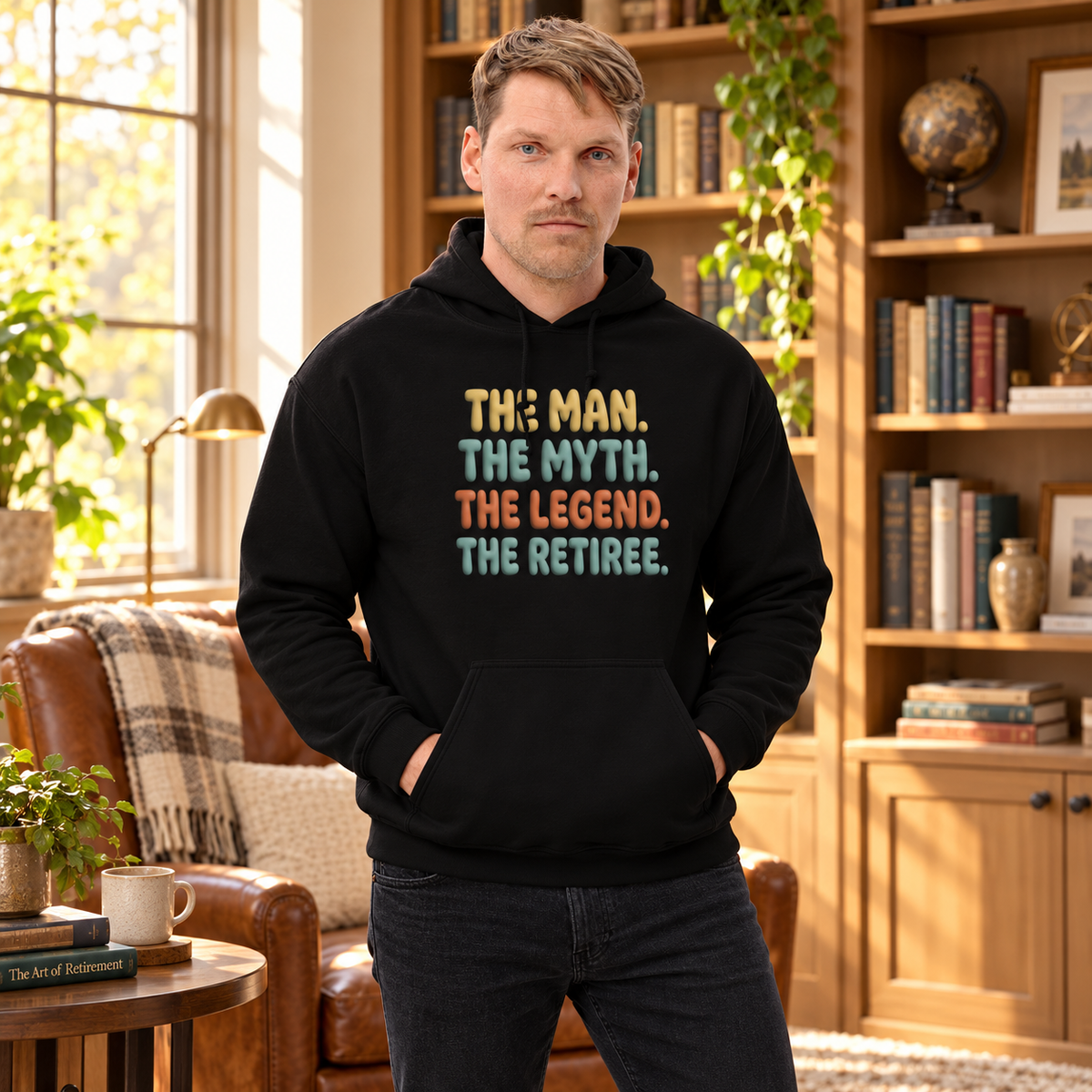 Retired Legend Unisex Hoodie | The Man The Myth The Legend The Retiree Unisex Hoodie