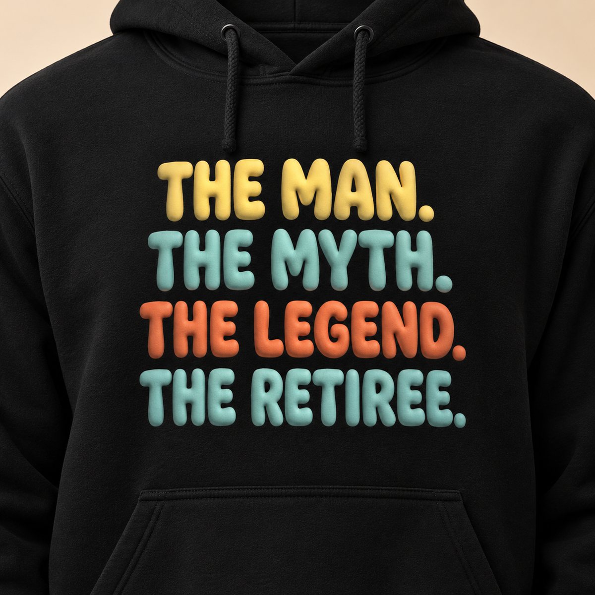 Retired Legend Unisex Hoodie | The Man The Myth The Legend The Retiree Unisex Hoodie