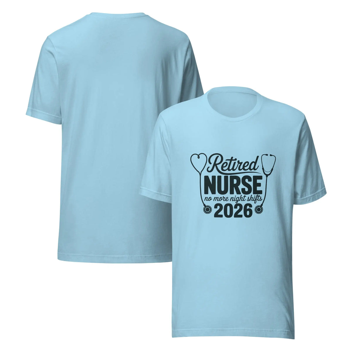 Retired Nurse No More Night Shifts 2026 | Nurse Retirement Gift by Ortrends