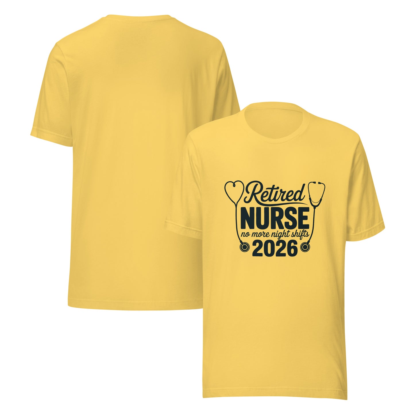 Retired Nurse No More Night Shifts 2026 | Nurse Retirement Gift by Ortrends