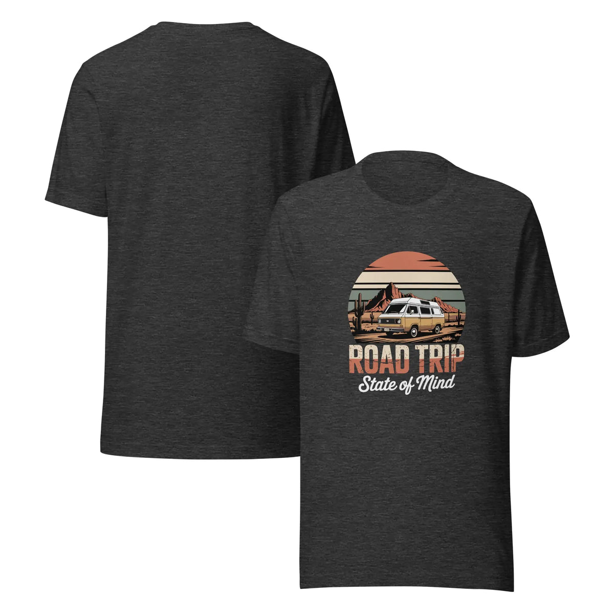 Road Trip State of Mind Women's T-Shirt | Road Trip Shirt for Women by Ortrends