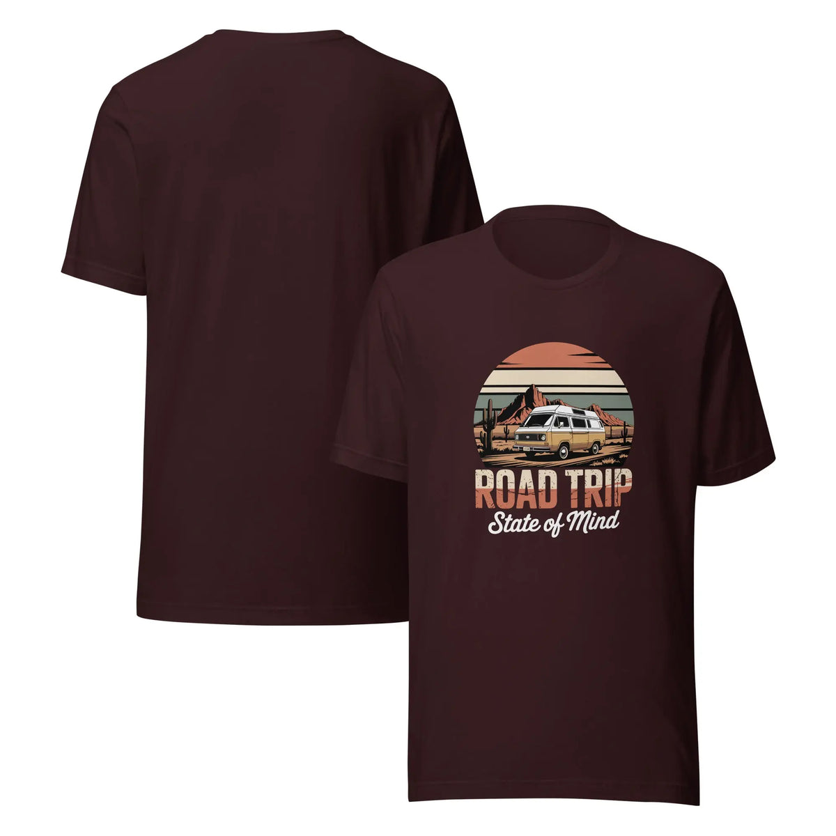 Road Trip State of Mind Women's T-Shirt | Road Trip Shirt for Women by Ortrends