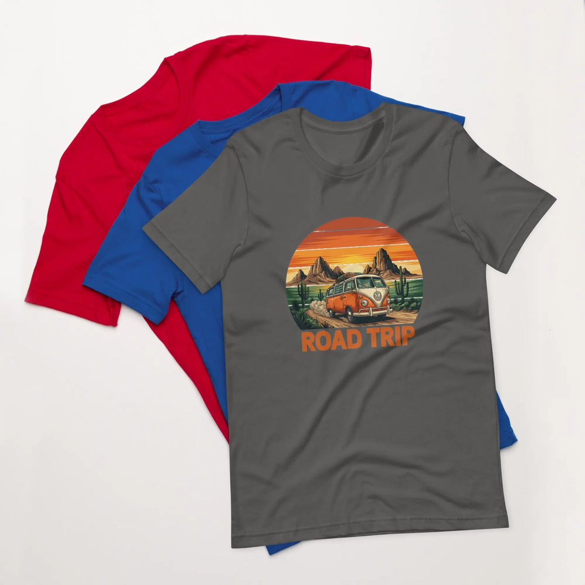 Road Trip Unisex T-Shirt | Road Trip Graphic Tee | Adventure Travel Shirt by Ortrends