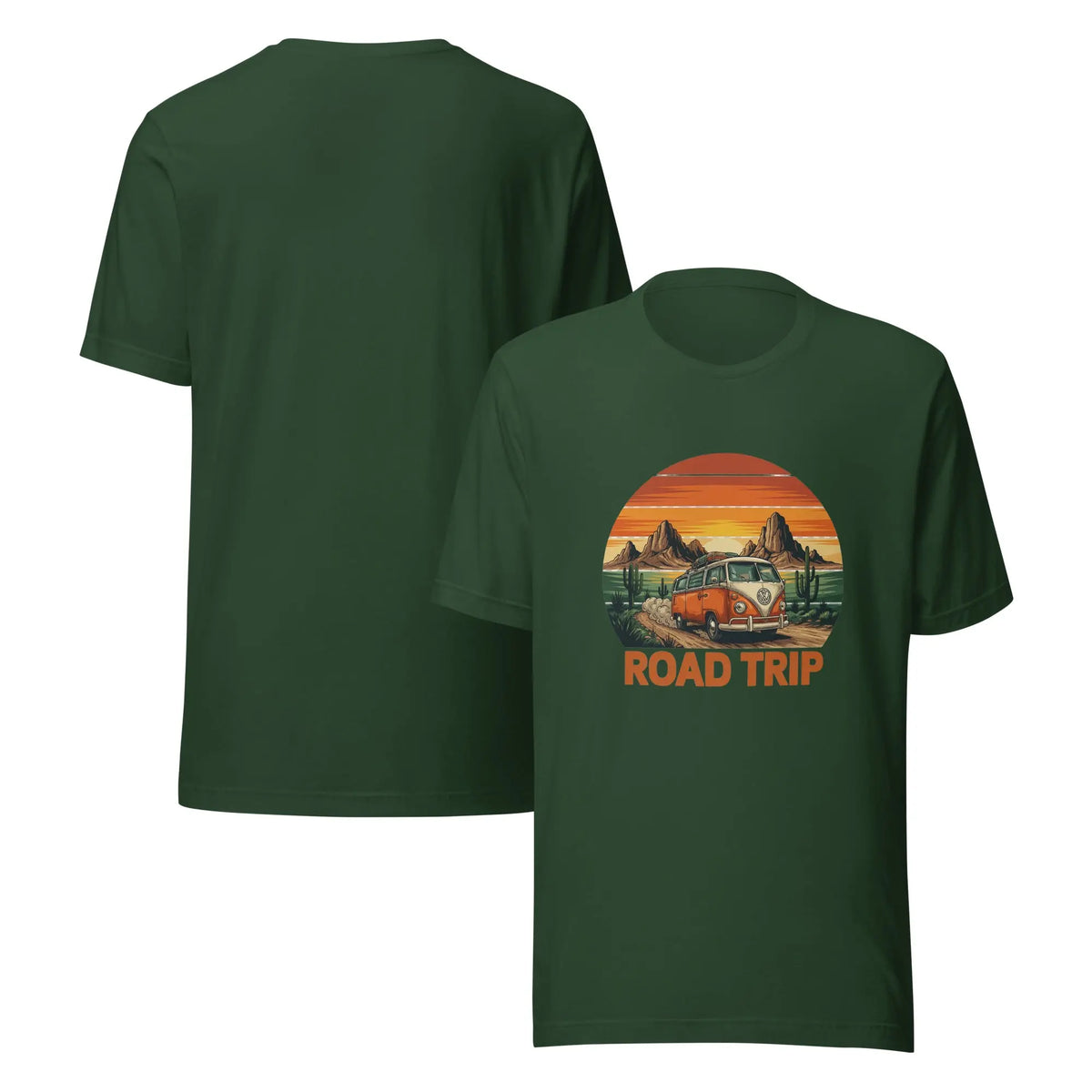 Road Trip Unisex T-Shirt | Road Trip Graphic Tee | Adventure Travel Shirt by Ortrends