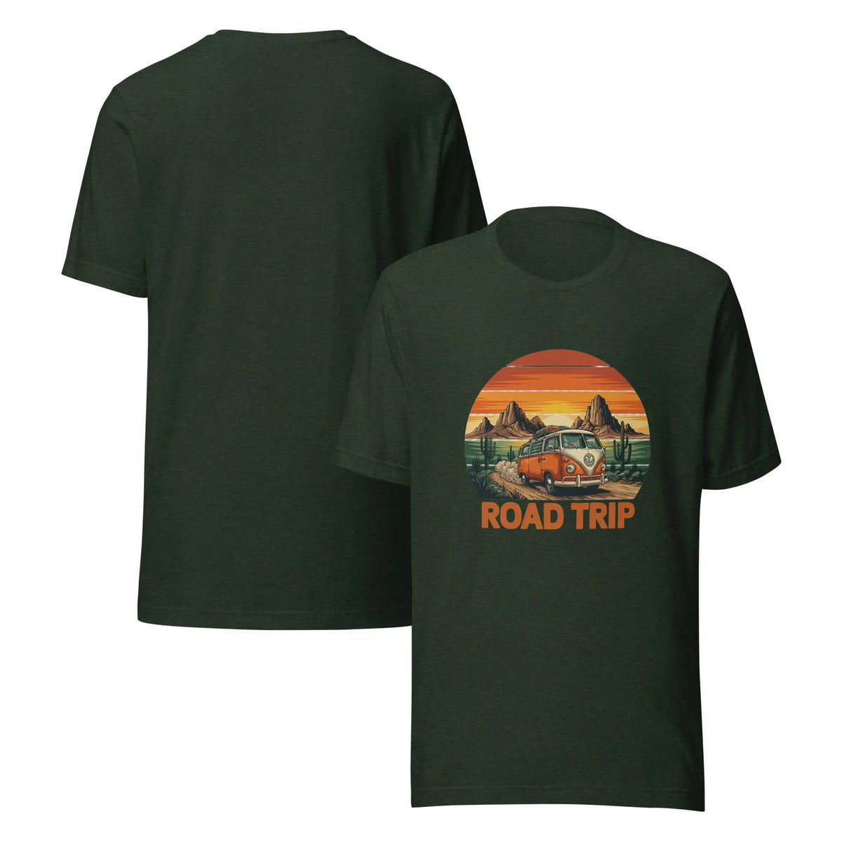 Road Trip Unisex T-Shirt | Road Trip Graphic Tee | Adventure Travel Shirt by Ortrends