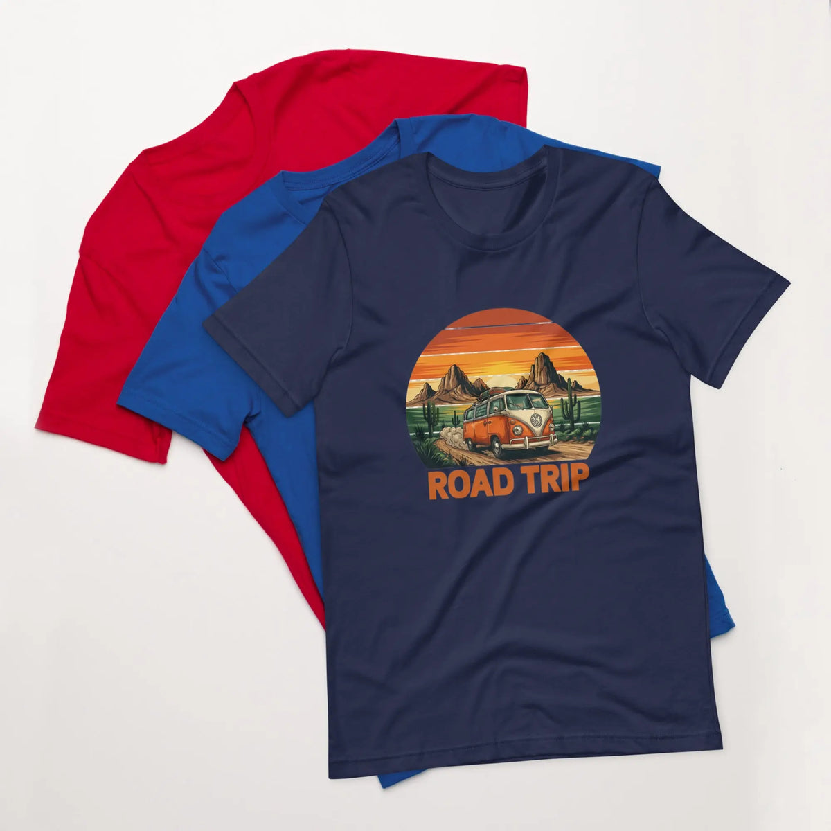Road Trip Unisex T-Shirt | Road Trip Graphic Tee | Adventure Travel Shirt by Ortrends