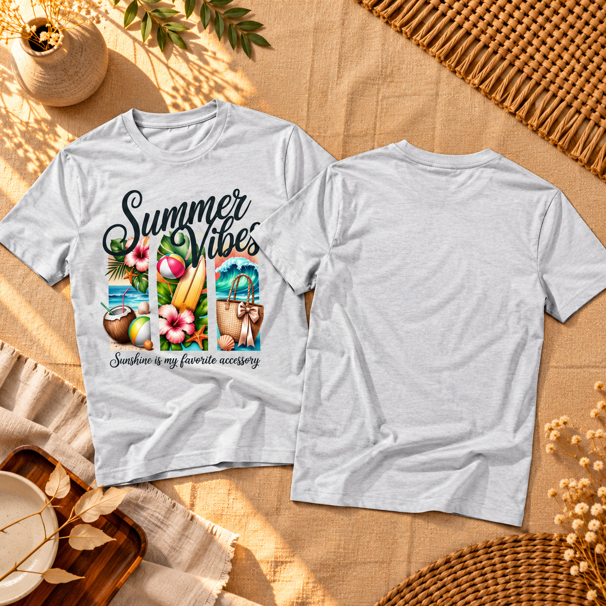 Grafik-T-Shirt „Sunshine Is My Favorite Accessory“ | Ortrends