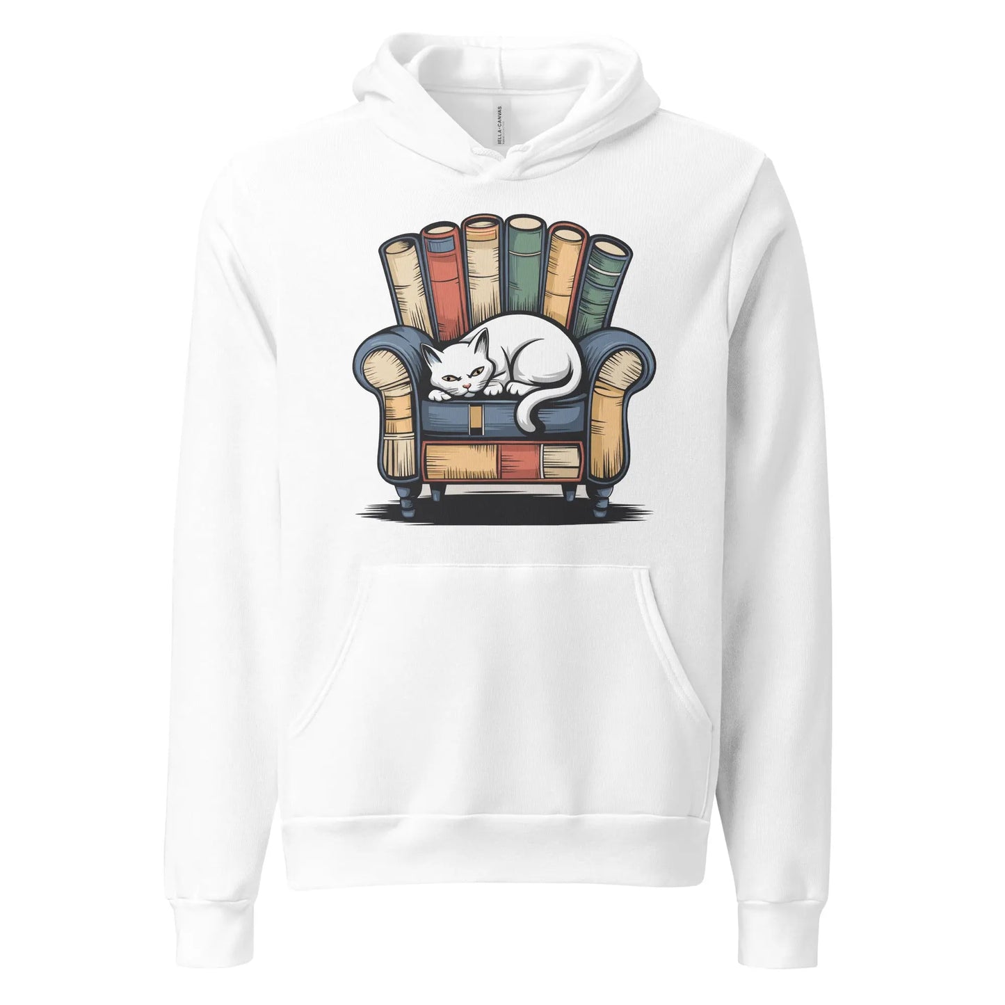 Cat Relaxing Premium Cotton Cat Lover Hoodie by Ortrends