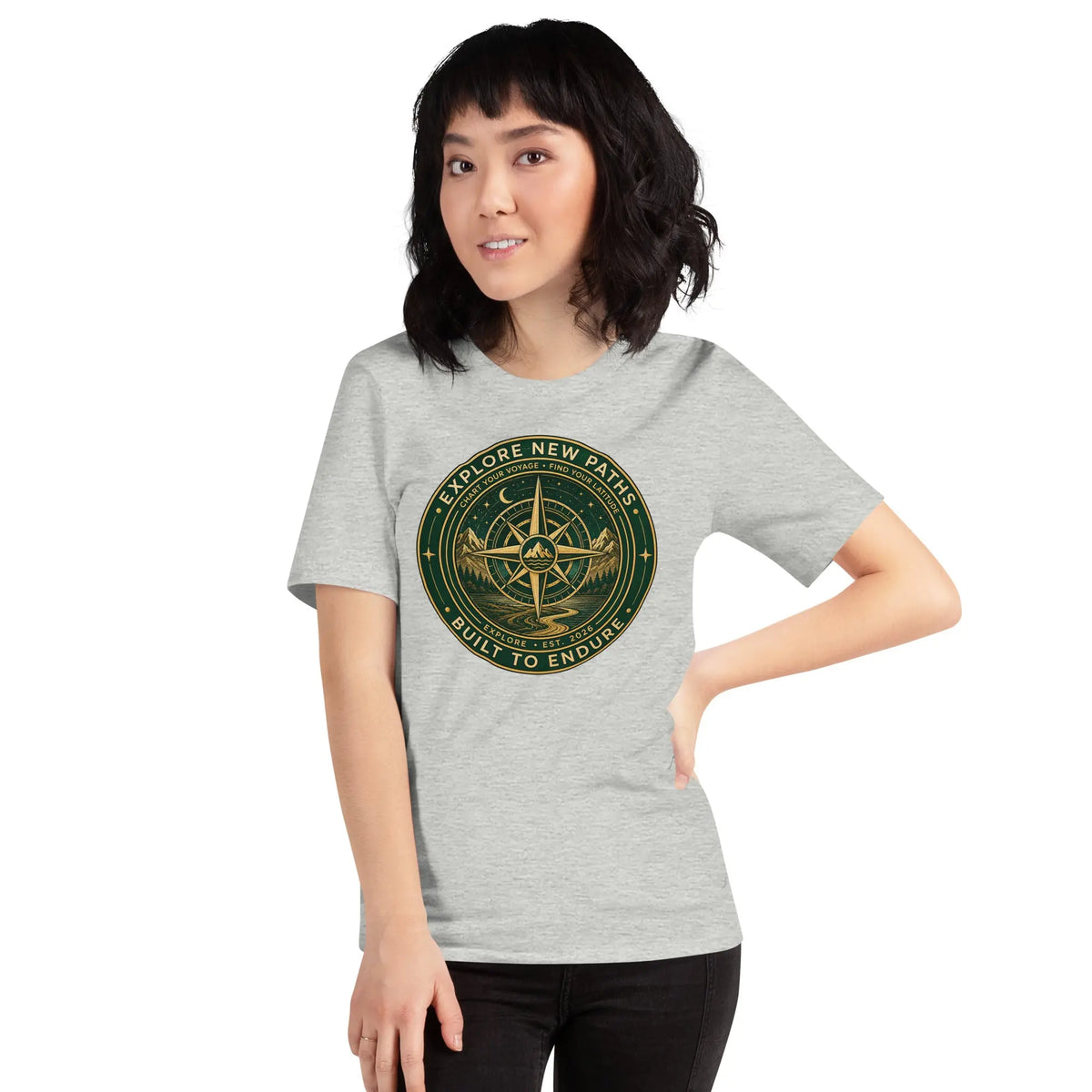 mountain compass tee