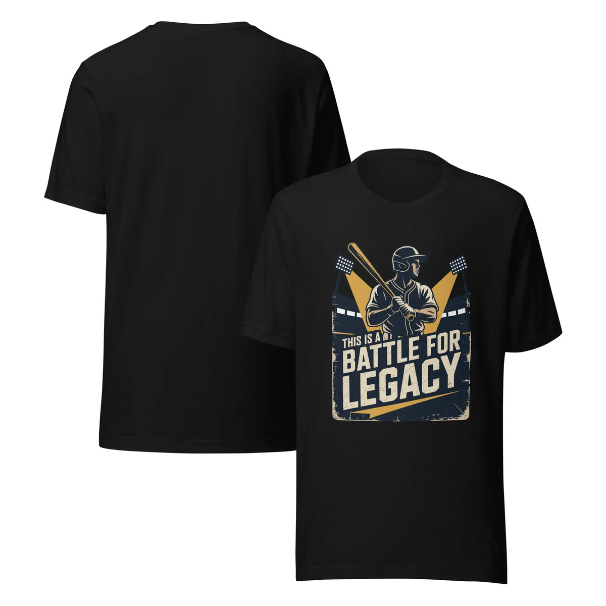 Battle For Legacy Unisex T-Shirt | Bella Canvas DTG Baseball Graphic Tee by Ortrends