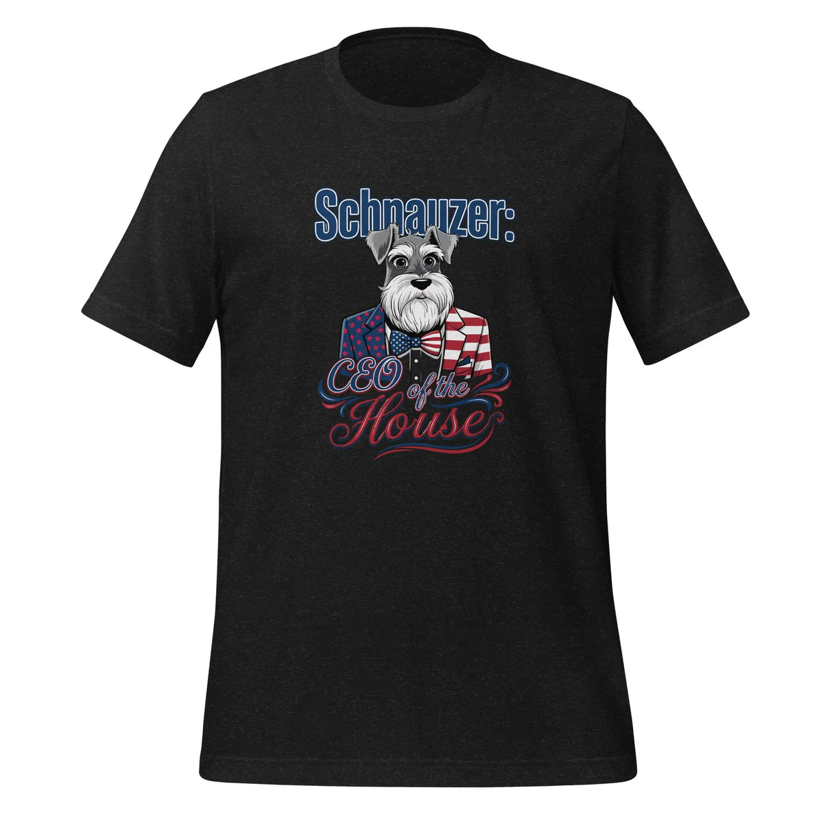 Schnauzer CEO of the House Graphic Tee by Ortrends
