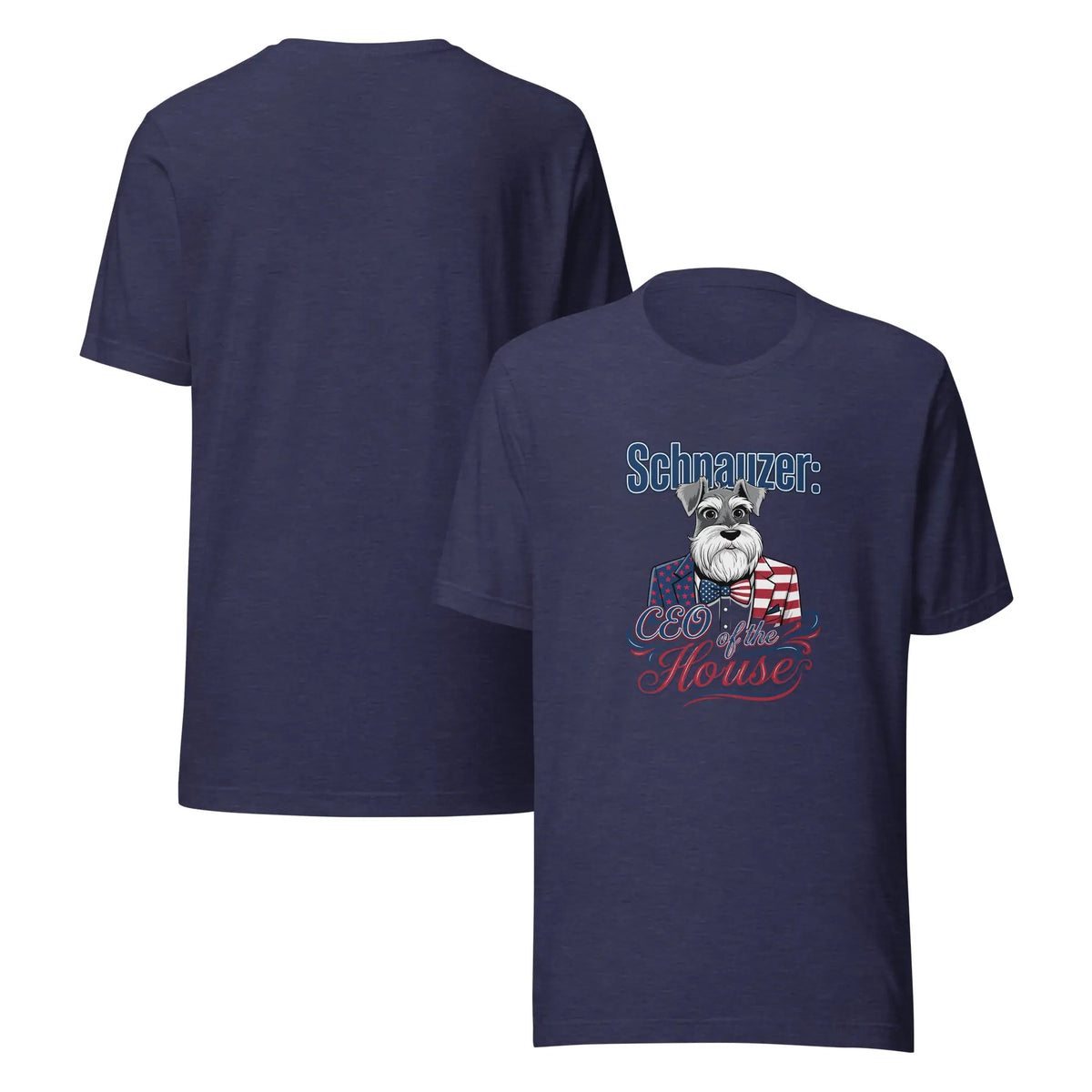 Schnauzer CEO of the House Graphic Tee by Ortrends