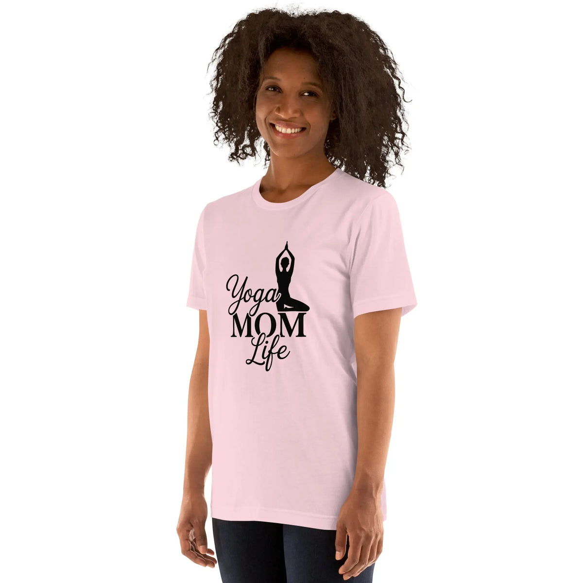 Yoga Mom Life Unisex T-Shirt | Bella Canvas DTG Yoga Tee by Ortrends