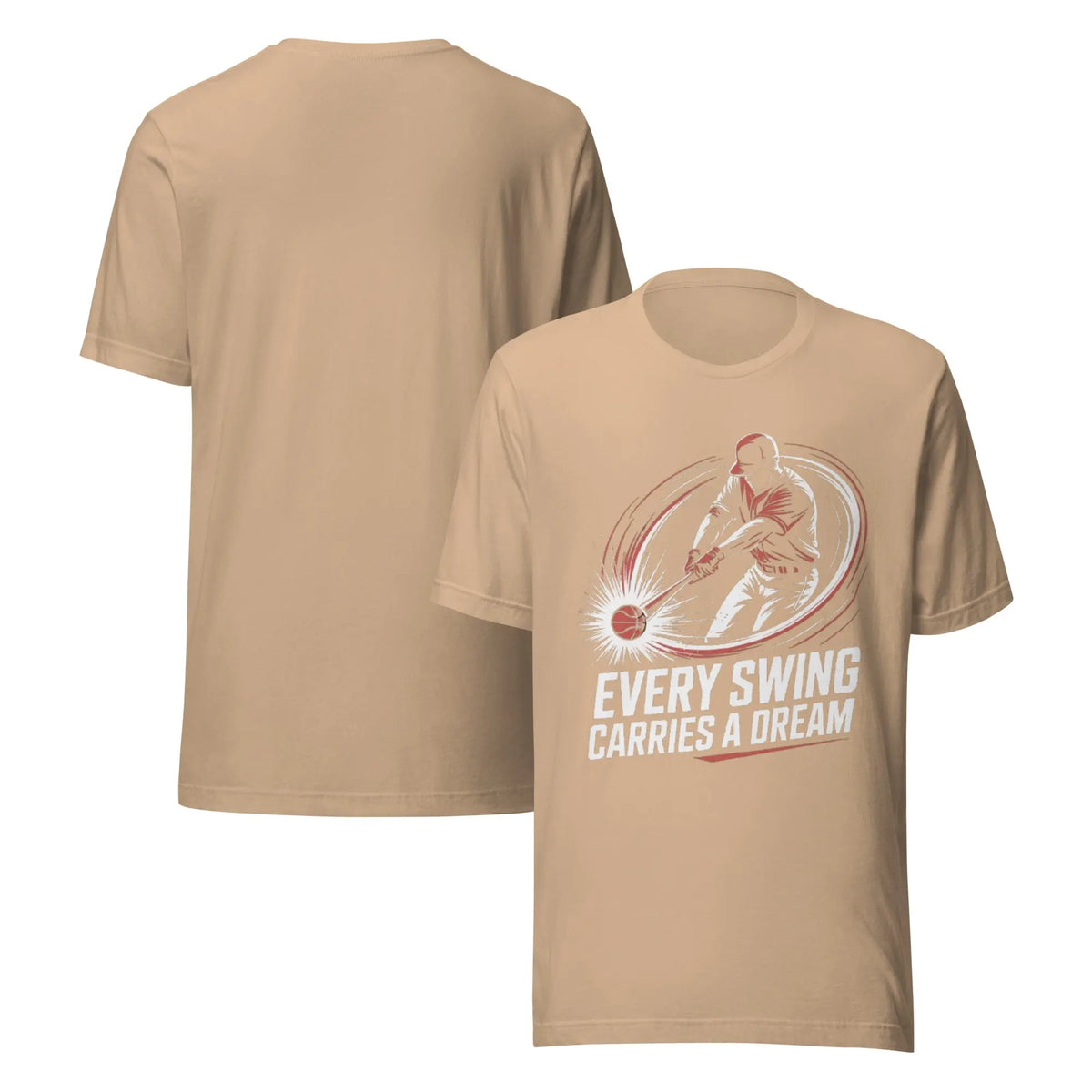 Every Swing Carries A Dream Unisex T-Shirt | Bella Canvas DTG Sports Tee by Ortrends