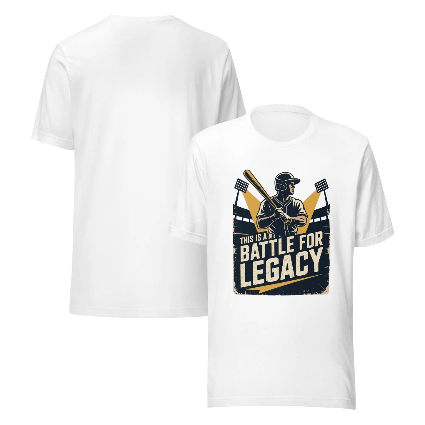 Battle For Legacy Unisex T-Shirt | Bella Canvas DTG Baseball Graphic Tee by Ortrends