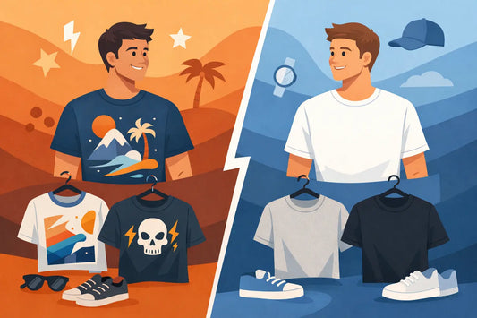 Printed Tees Versus Plain for Everyday Style