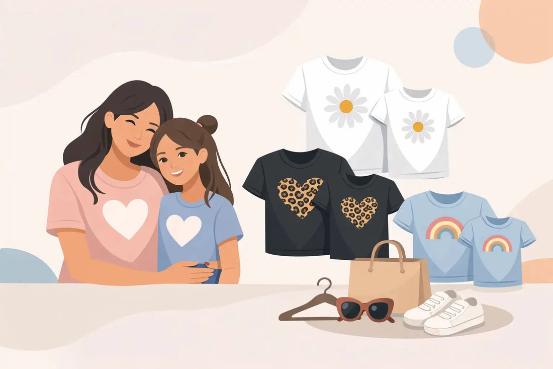 15 Mother Daughter Shirt Examples to Shop
