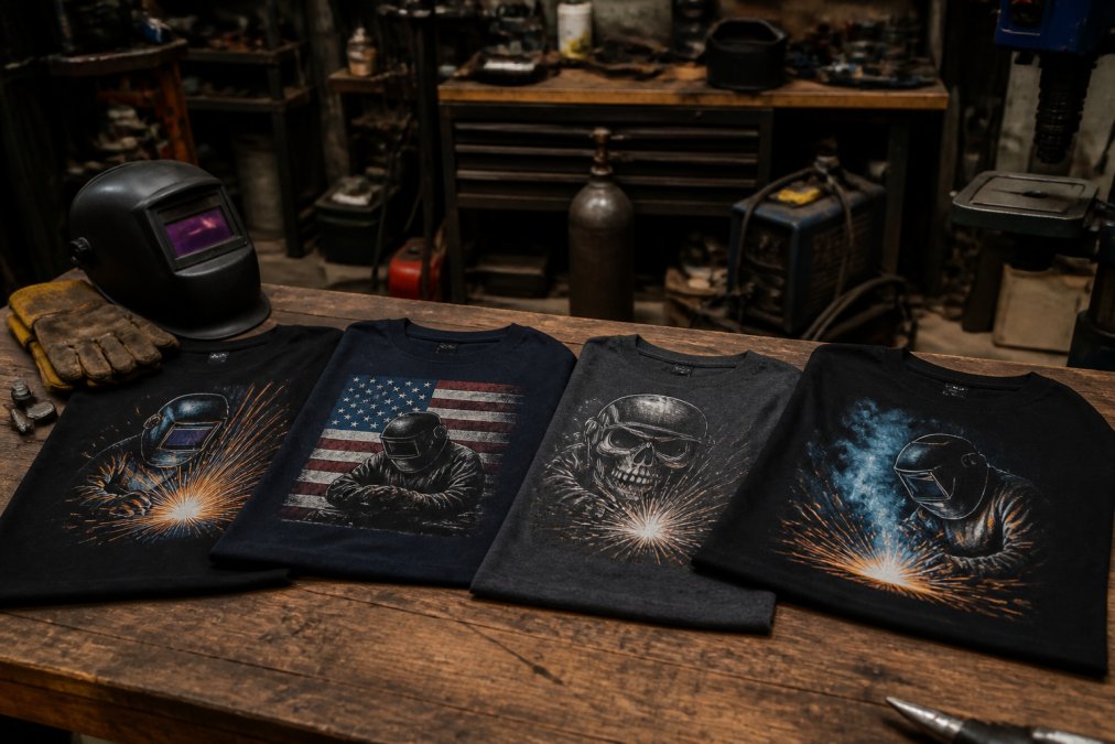 Best Graphic Tees for Welder Dads: 4 Top Picks