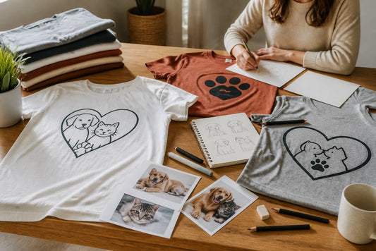 Custom T-Shirt Design Ideas for Pet Rescue Fundraisers