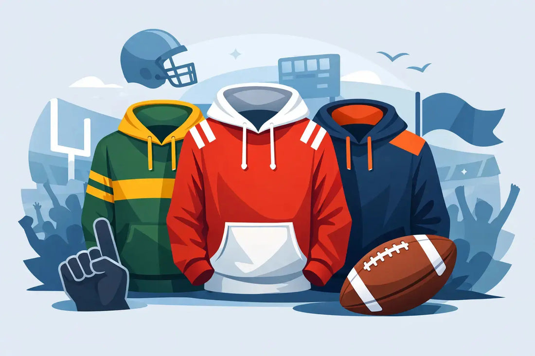 Football Fan Hoodies That Show Team Pride