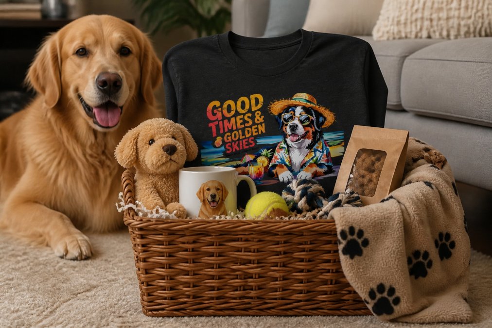 Golden Retriever Lover Gift Basket Ideas