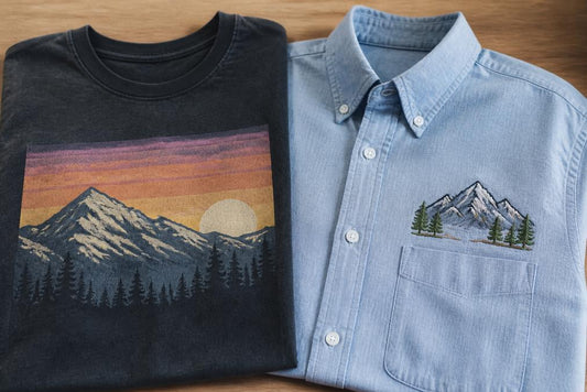 Graphic Tees vs Embroidered Shirts: Which Lasts Longer?