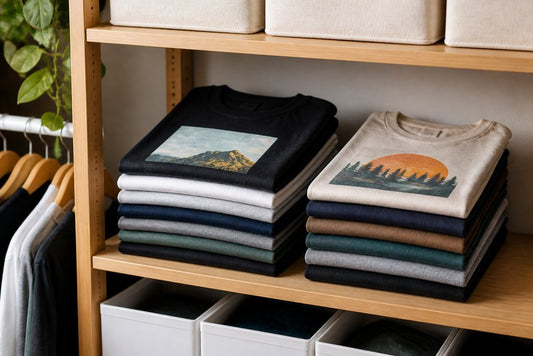 How to Store Graphic T-Shirts to Prevent Wrinkles
