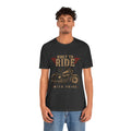 Built to Ride Motorcycle With Pride — Vintage Biker Unisex Shirt by Printify