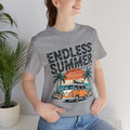 Endless Summer VW Camper Tee-Retro Surf Van Unisex T-Shirt by Printify