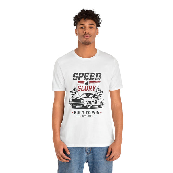 racing graphic tee