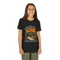 Youth Tee - Adventure Starts Where Roads End Off-Road Jeep Graphic Unisex T-Shirt by Printify