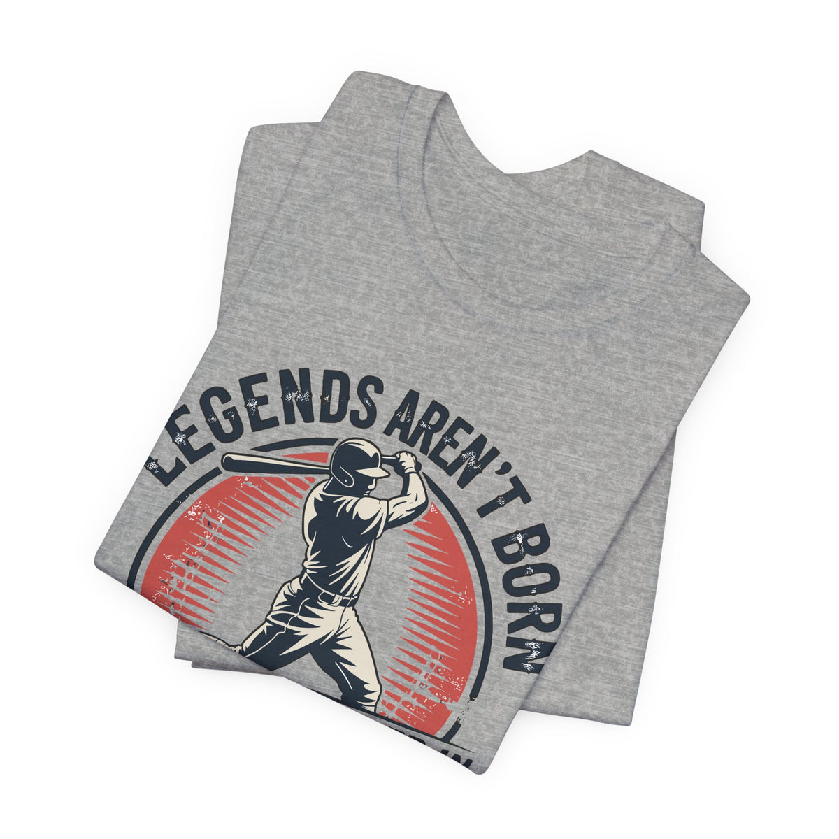 Legends Are Forged in Pressure Motivational Baseball Unisex Shirt