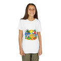 Youth Tee-'Summer Goals' Beach Graphic Kids Unisex T-Shirt by Printify