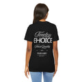Timeless by Choice Vintage-Style Graphic Tee-"Timeless by Choice" Back Print Unisex T-Shirt by Printify