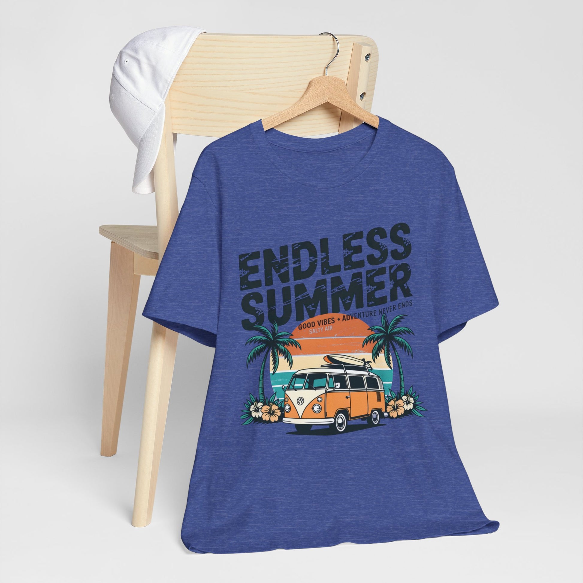 Endless Summer VW Camper Tee-Retro Surf Van Unisex T-Shirt by Printify