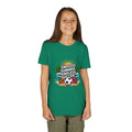 Youth Tee-"Endless Summer, Endless Soccer" Tropical Soccer Graphic Unisex T-Shirt by Printify