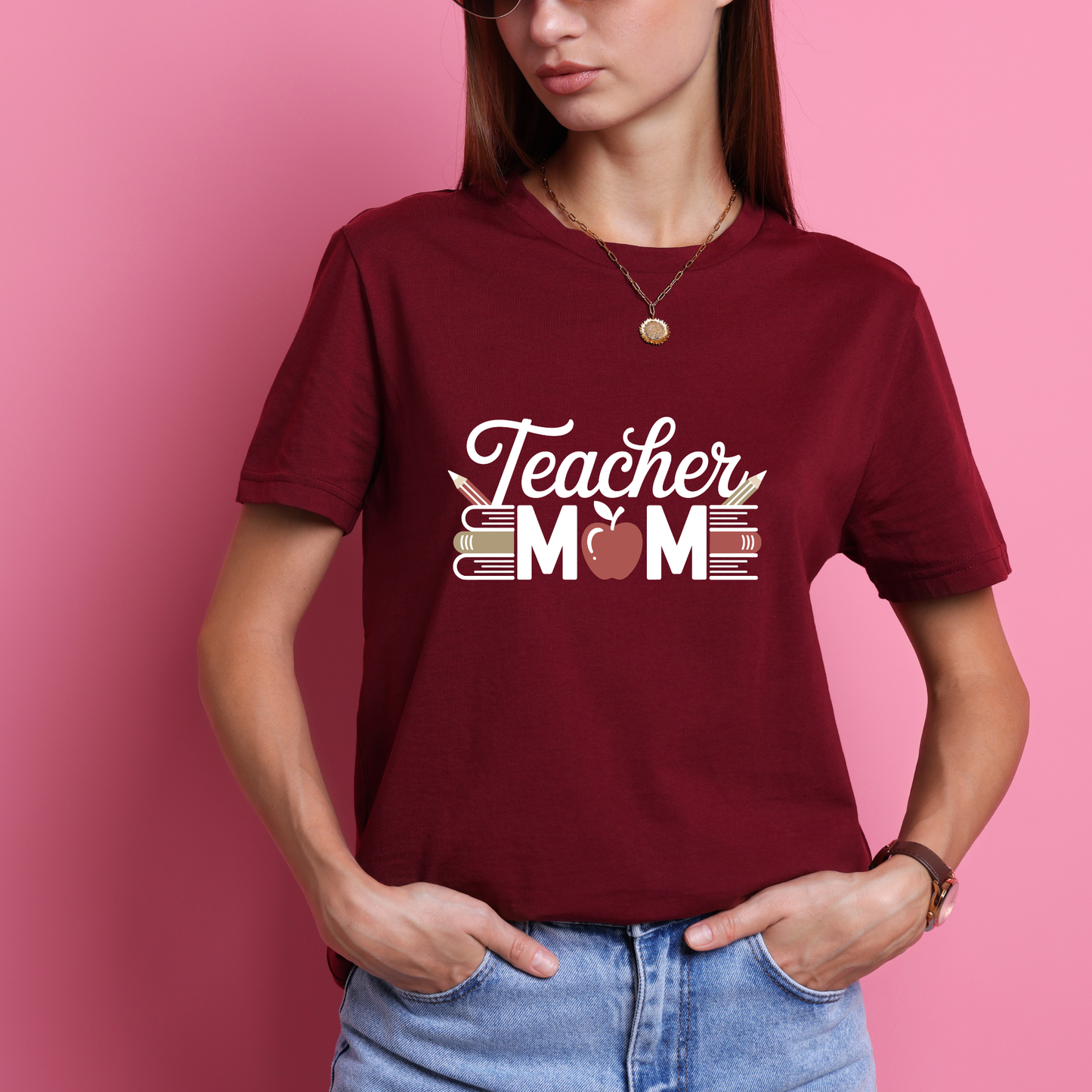 Teacher Mom T-Shirt | Teacher Appreciation & Mother's Day Gift