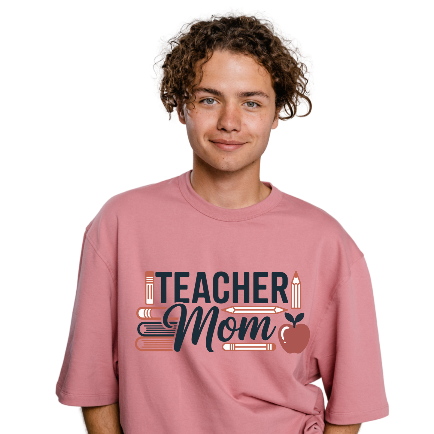 Teacher Mom T-Shirt | Cute Educator Tee | Teacher Appreciation & Mother's Day Gift