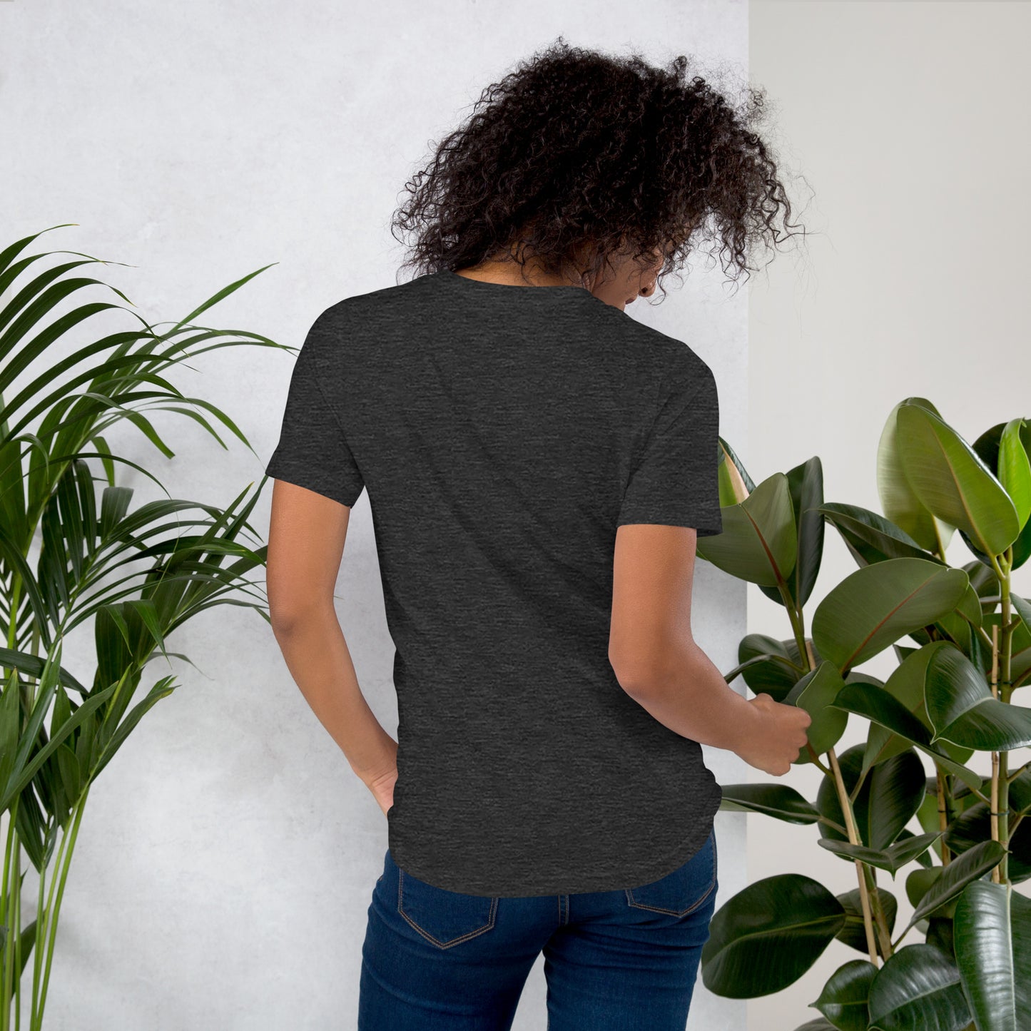 Women's inspirational cotton t-shirt reading Be the Energy You Want to Attract, mindset graphic tee