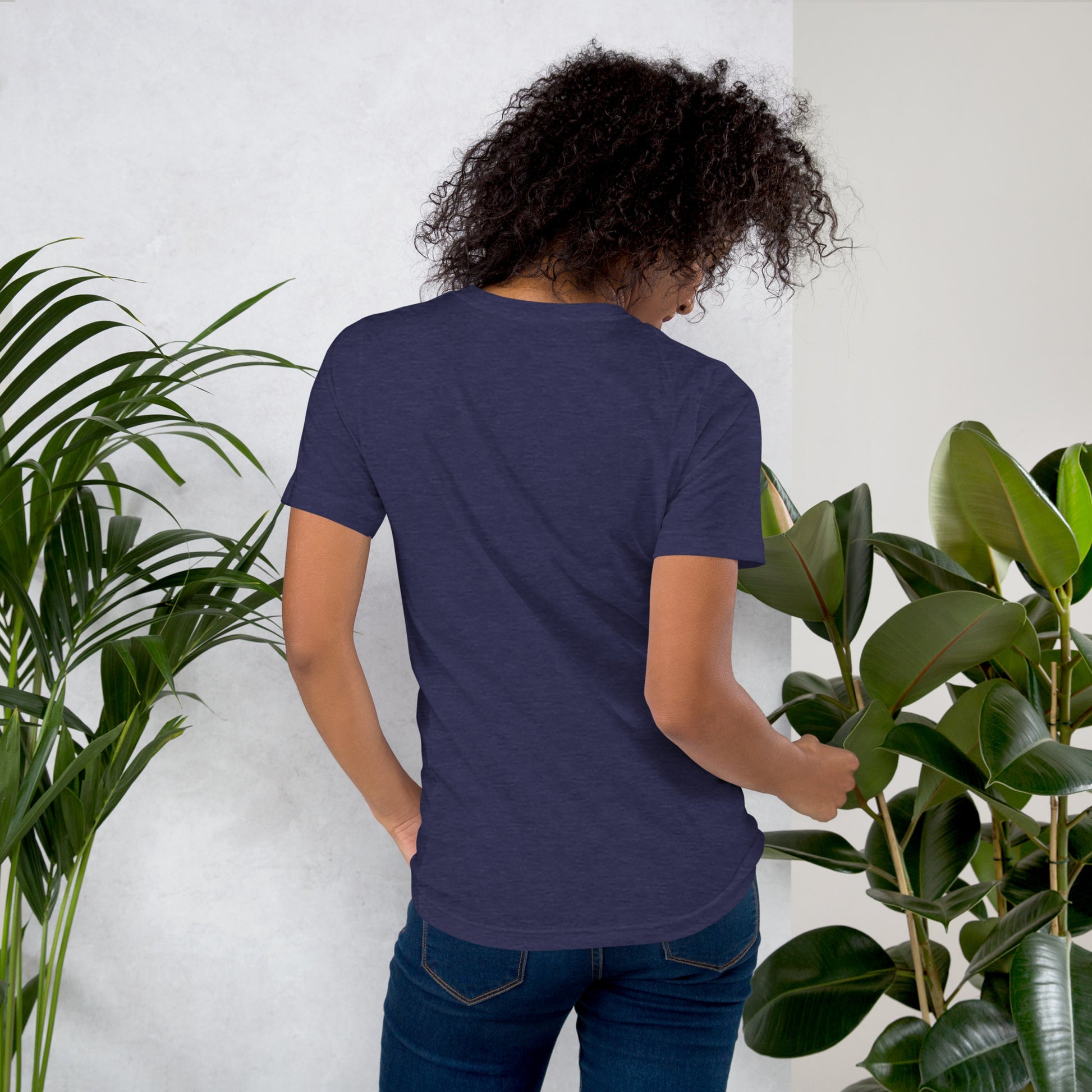 Women's inspirational cotton t-shirt reading Be the Energy You Want to Attract, mindset graphic tee