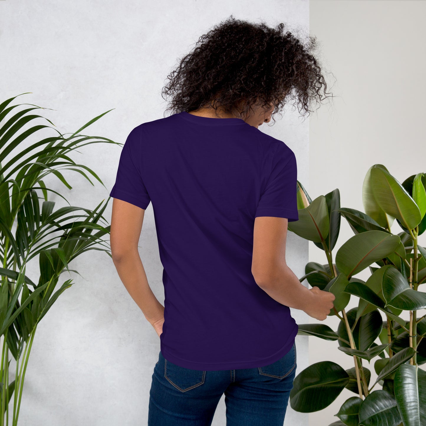 Women's inspirational cotton t-shirt reading Be the Energy You Want to Attract, mindset graphic tee