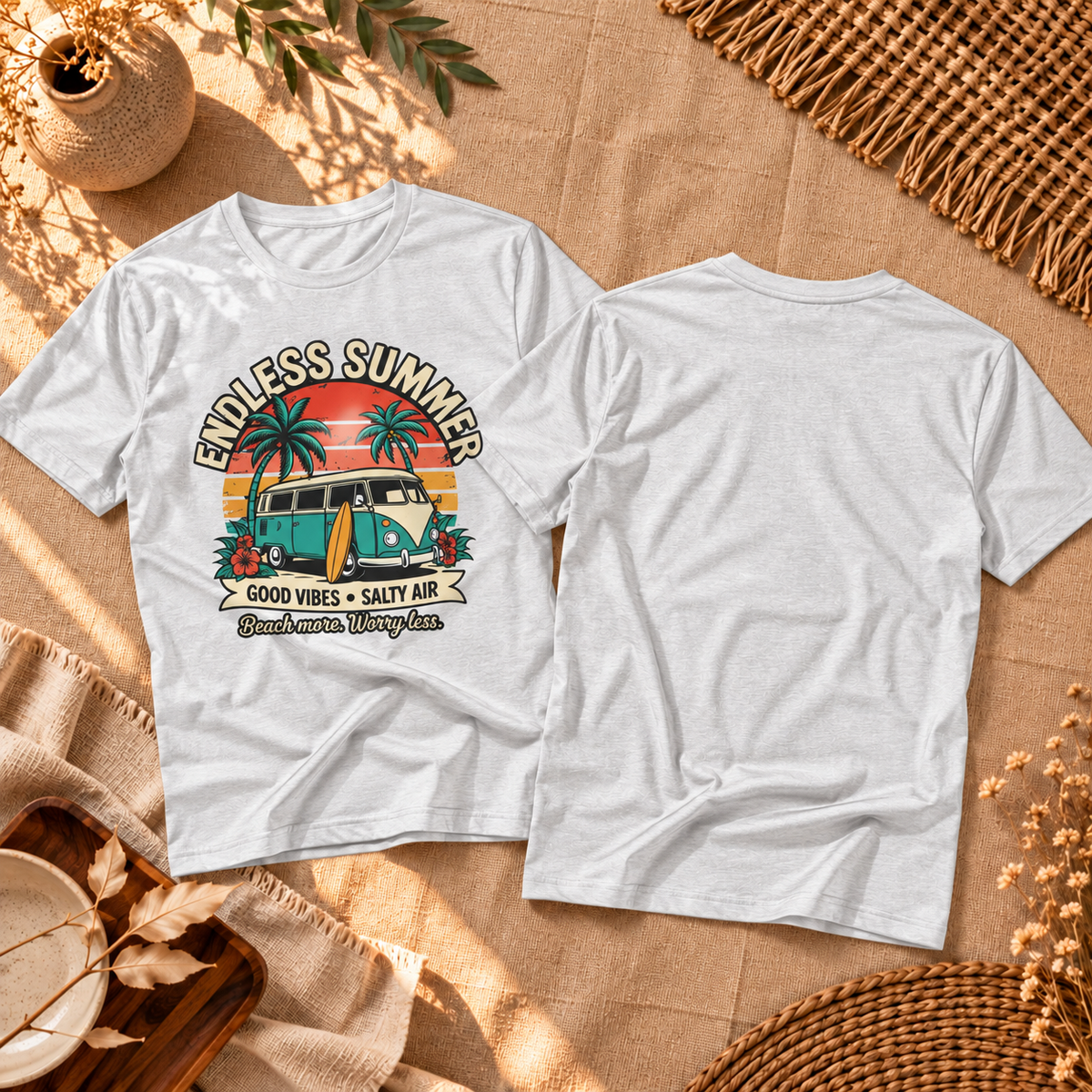 Endless Summer Vintage Surf Van Tee | Ortrends