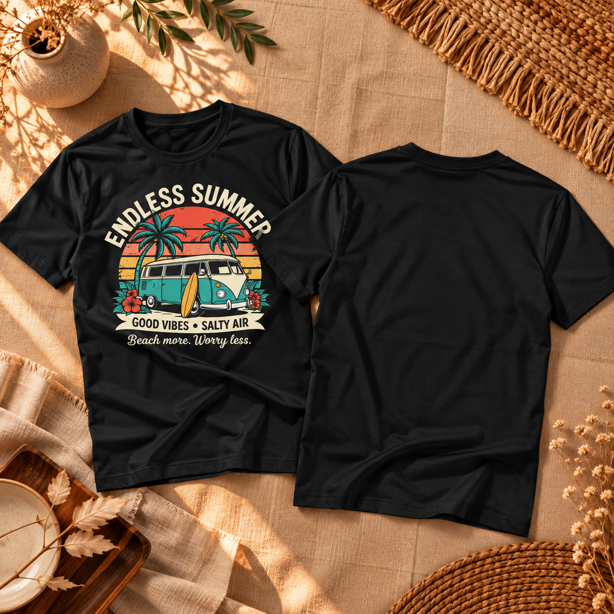 Endless Summer Vintage Surf Van Tee | Ortrends