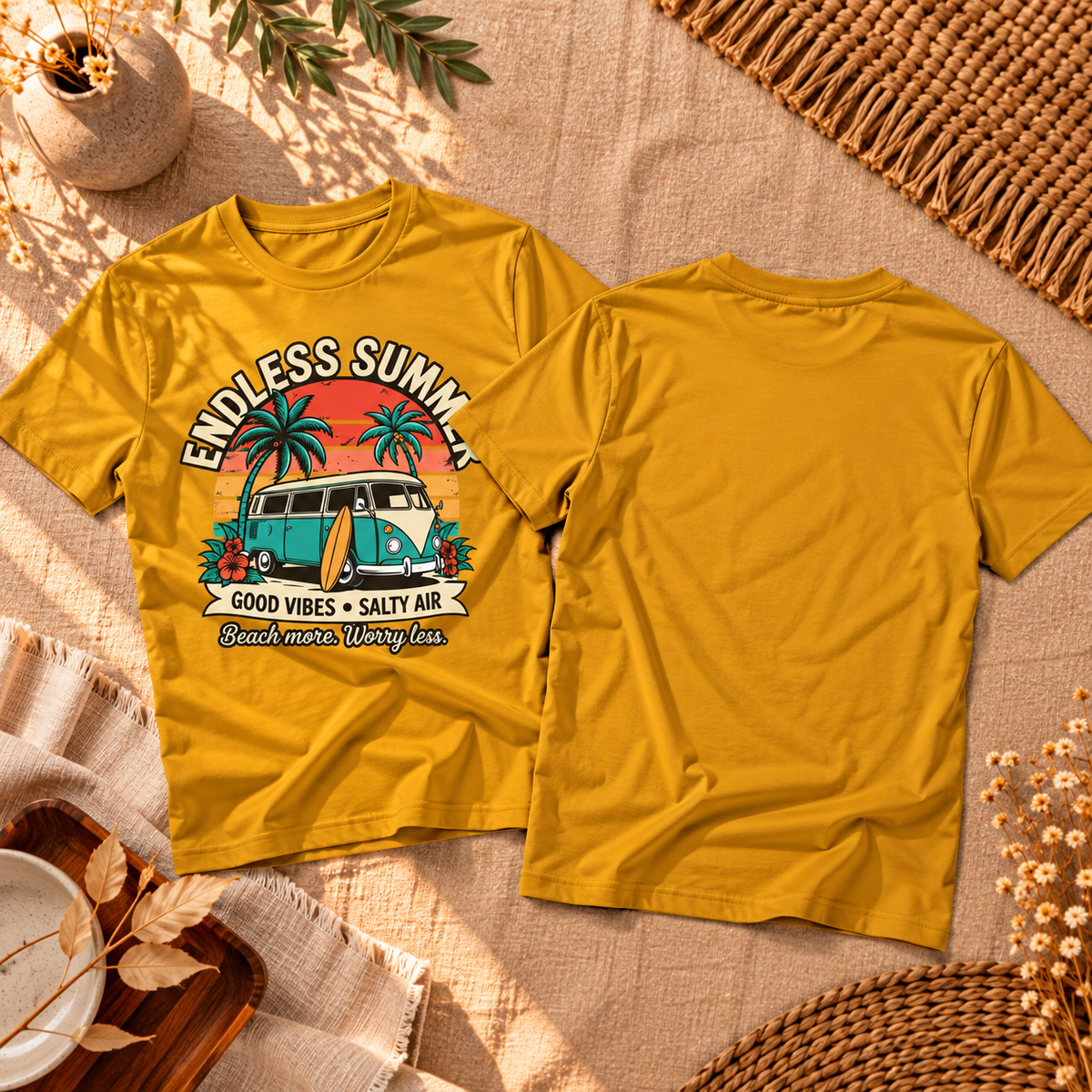 Endless Summer Vintage Surf Van Tee | Ortrends
